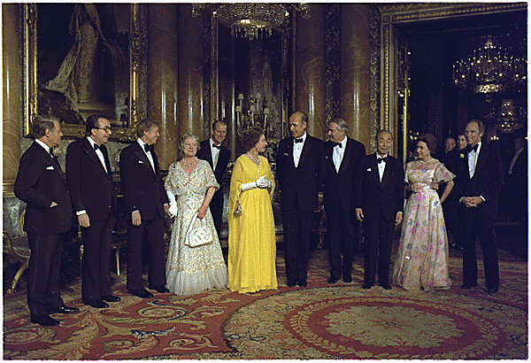 Queen Elizabeth II's rapport with 14 U.S. presidents