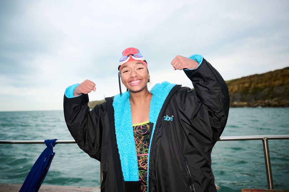 Teenage girl who swam solo across the Channel: This is just the start