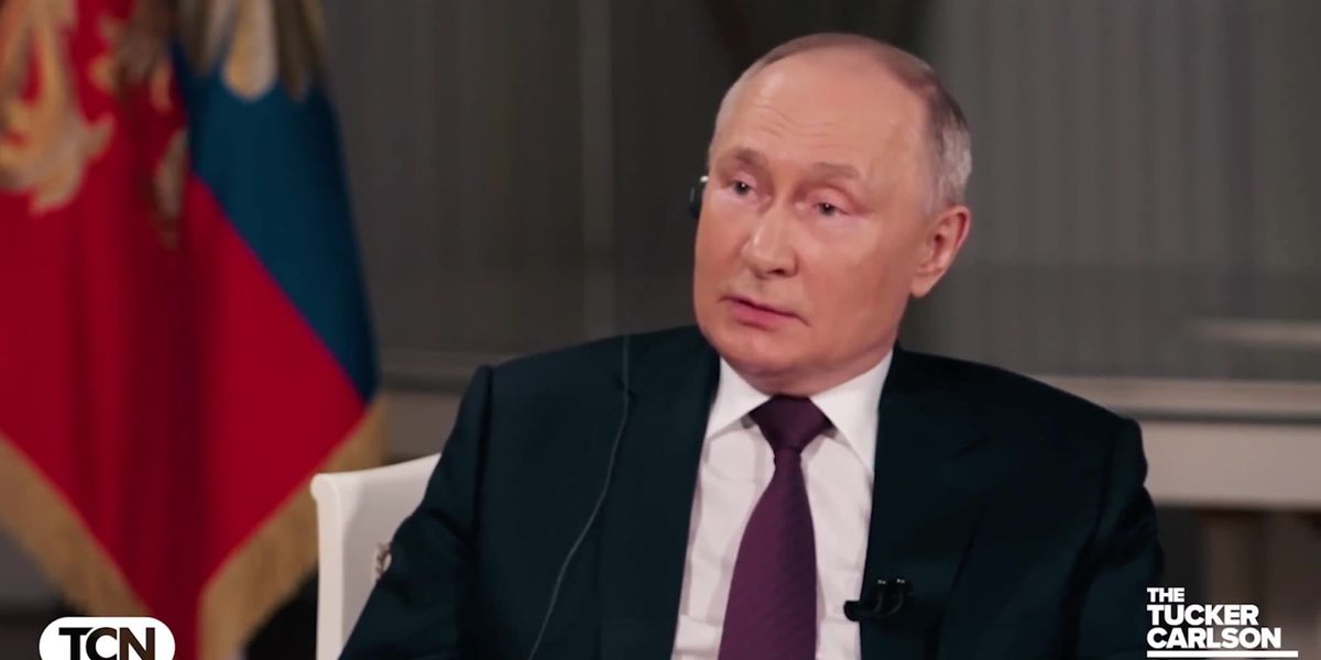6 Bizarre Moments From Tucker Carlsons Interview With Vladimir Putin
