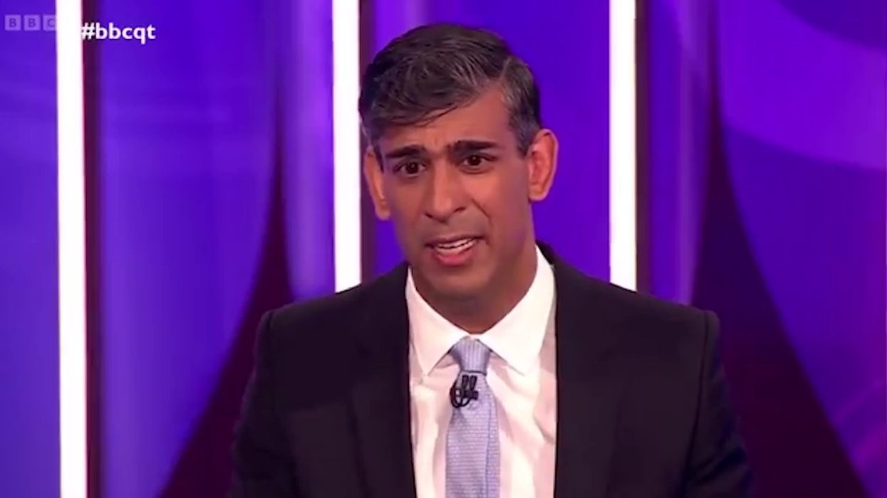 Rishi Sunak in fiery clash with Question Time audience member over ECHR