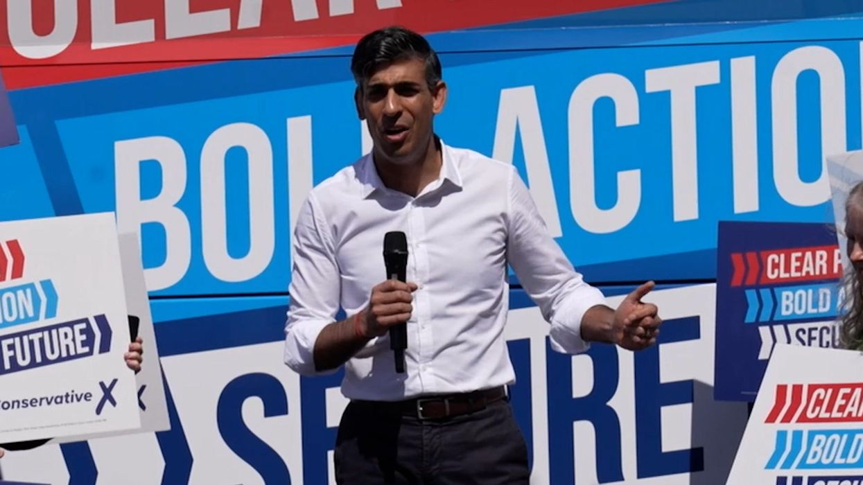 Rishi Sunak's 'blank page' attack on Labour backfires spectacularly