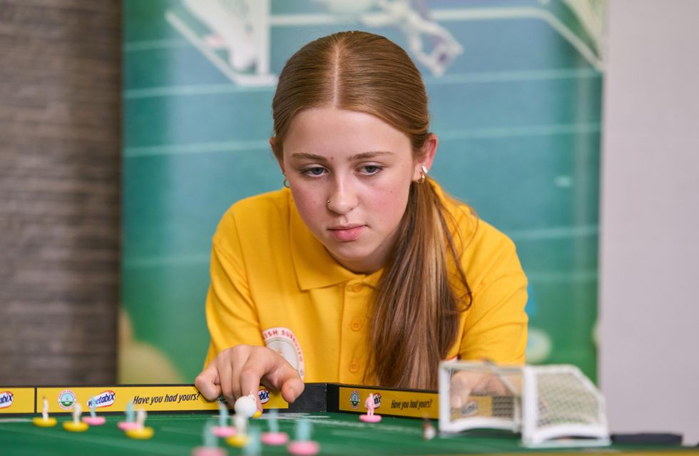 15-year-old girl playing in Subbuteo World Cup says game has ‘come back to life’