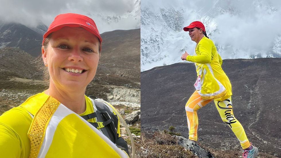 Army veteran named Orange dressing up as a lemon to run Everest Marathon