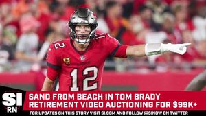 NFL: Tom Brady retirement beach sand up for auction on