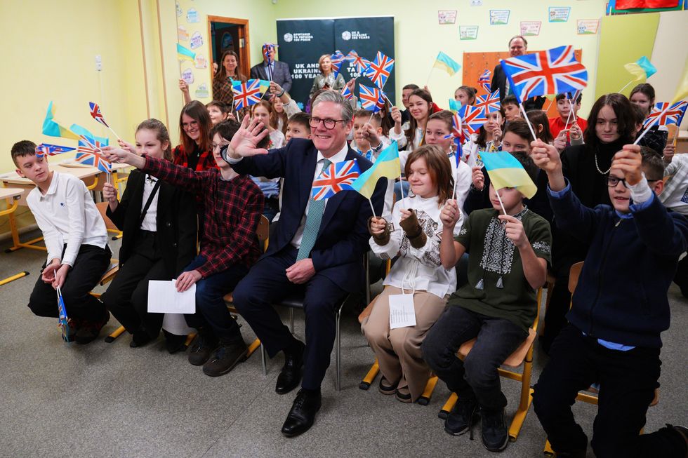 Keir Starmer tells school children Roy Of The Rovers is his favourite book