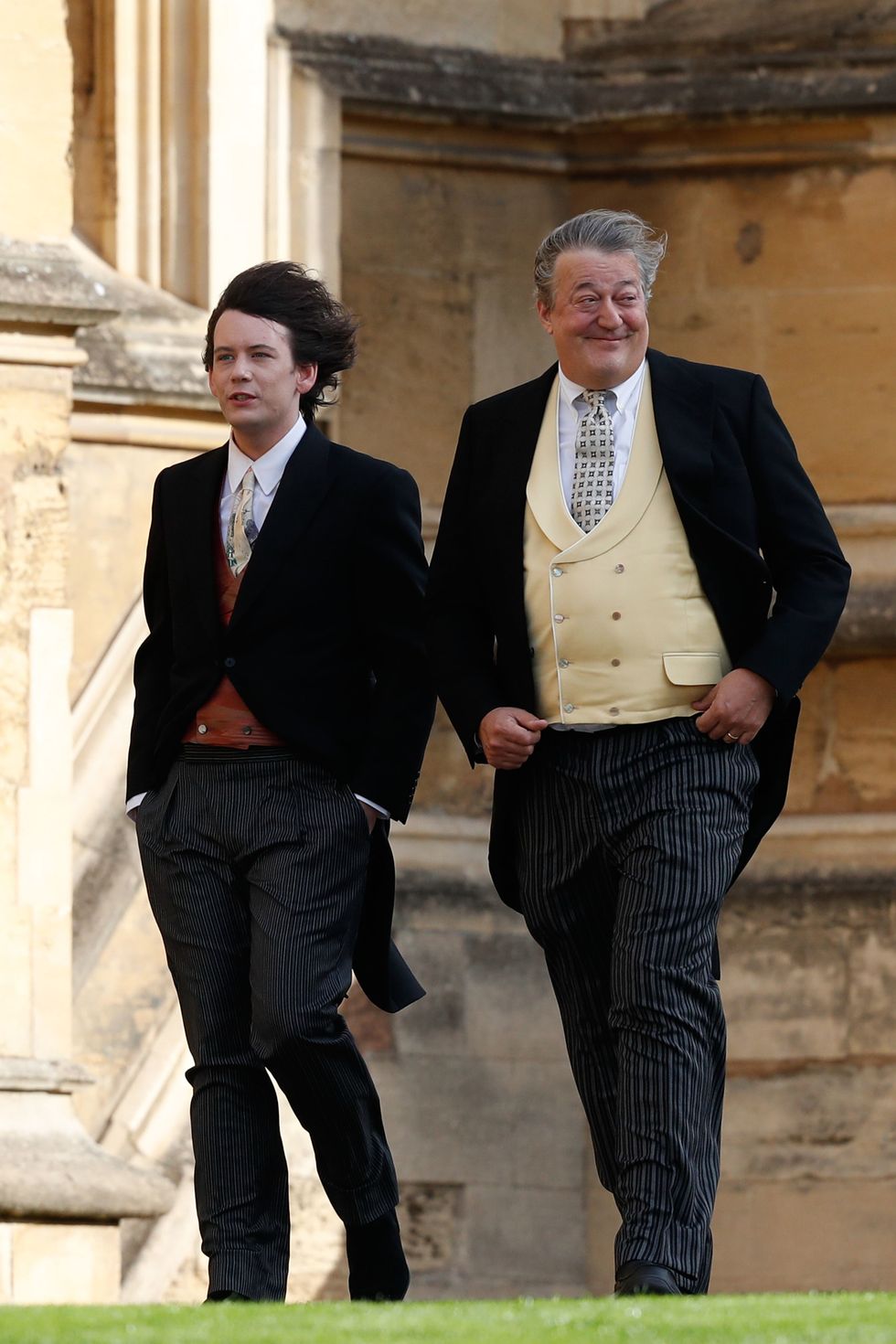 Stephen Fry celebrates ’10 happy years’ of marriage to comedian Elliott Spencer