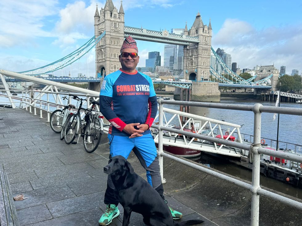 Restaurant owner ‘so happy’ after completing 3,000-mile charity walk