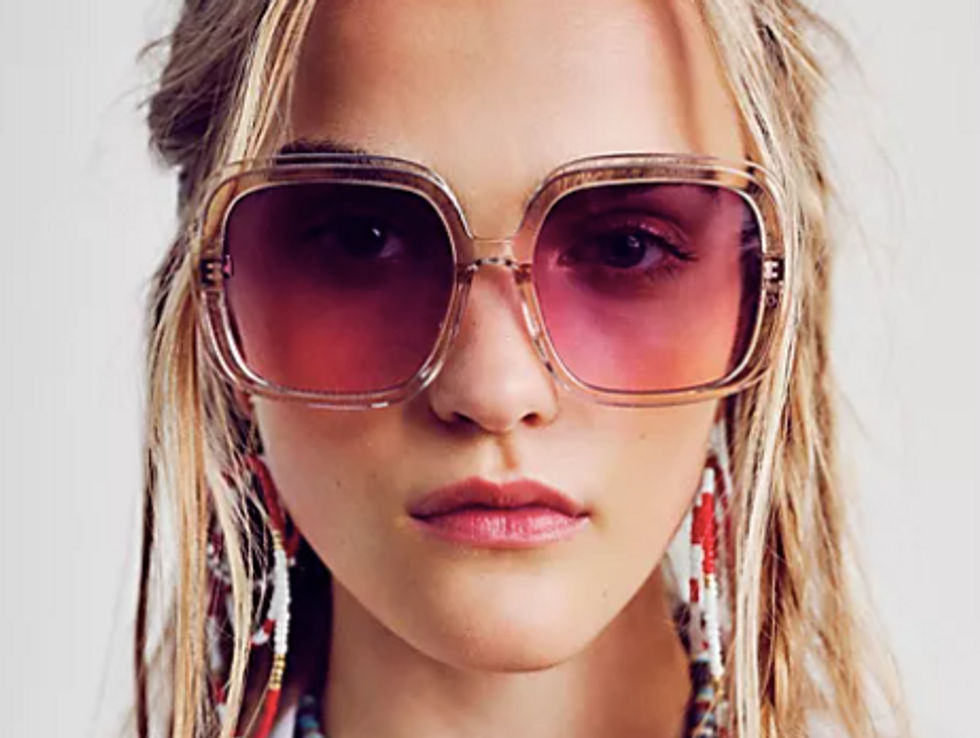 Babushka fashion  Fashion, Sunglasses, Square sunglasses women