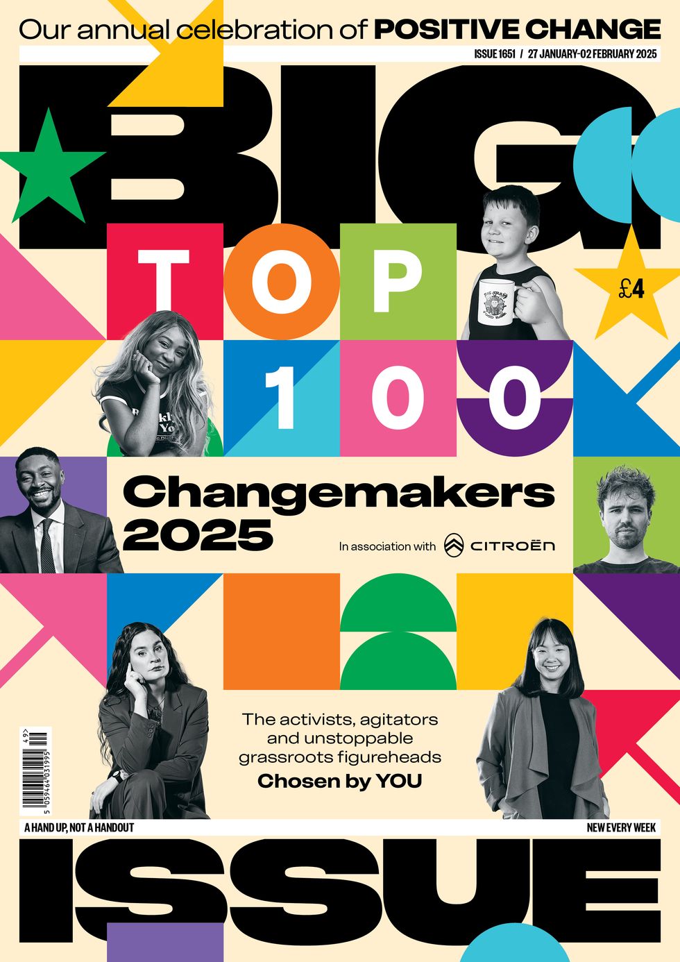 Big Issue publishes its list of top ‘changemakers’