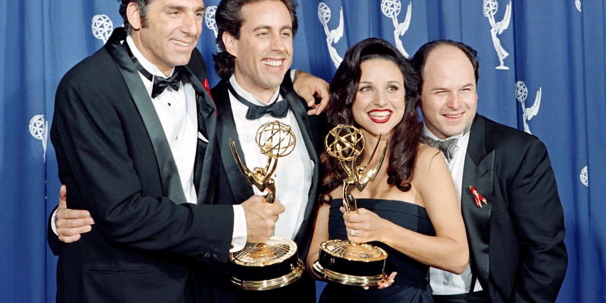 The Cast Of The Emmy Winning Seinfeld Show Pose With The Emmys They Won For Outstanding Comedy Series On September 19 1993 ?id=28061801&width=1200&height=600&coordinates=0%2C465%2C0%2C465