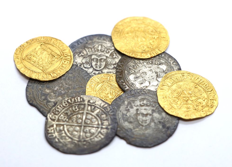 Stash of 15th century coins discovered by metal detectorists in Scottish Borders