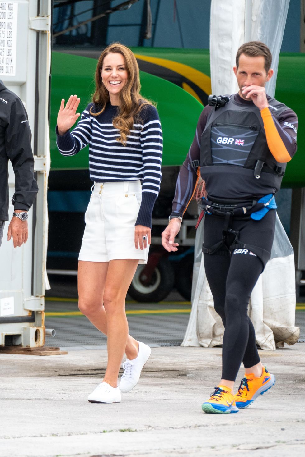 Kate hails GB sailing team who end 60-year wait for America’s Cup final spot