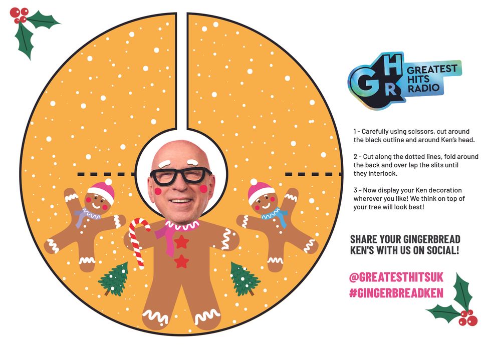 Ken Bruce transformed into Gingerbread Ken for his 2023 Christmas ...