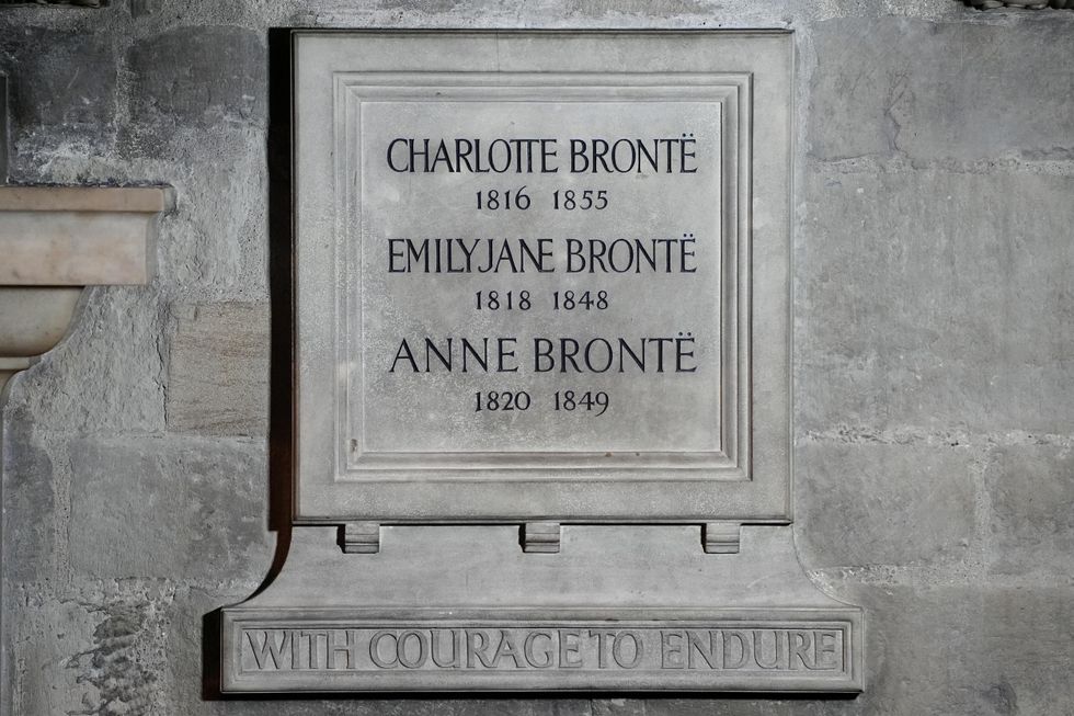 Dots above Bronte surname added to memorial nearly 85 years on from installation