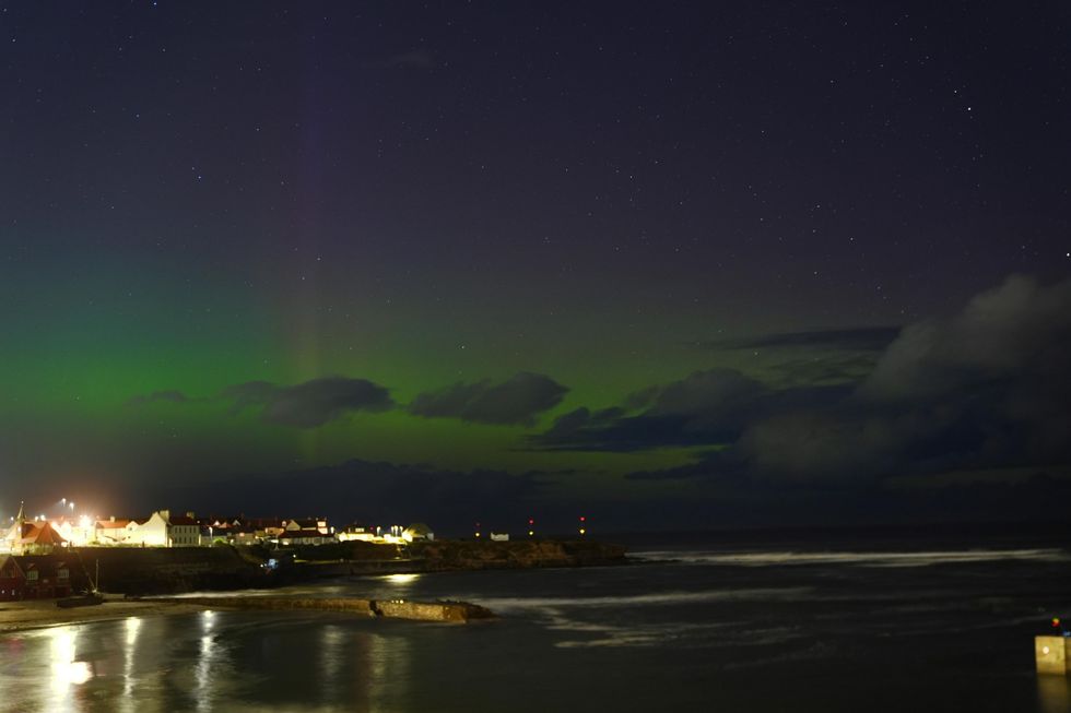 Green and pink skies light up the North thanks to aurora borealis