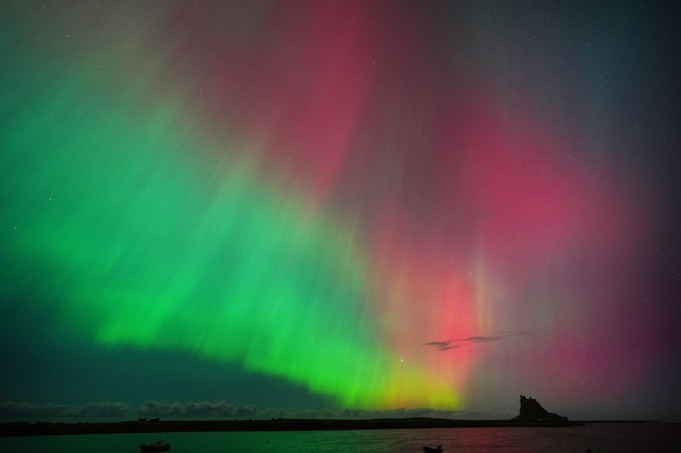 Parts of UK could enjoy Northern Lights on New Year’s Eve, says Met Office