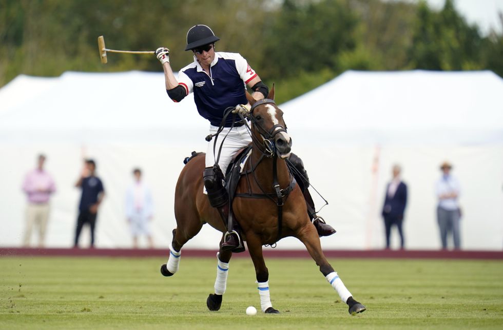 William to compete in polo cup to raise money for causes including MND