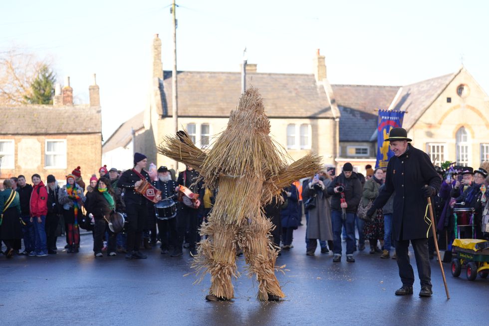 Straw Bear Festival returns in colourful fashion to streets of Whittlesea