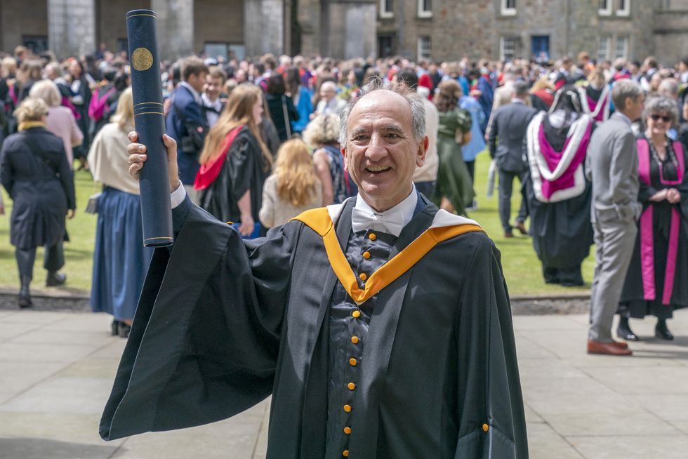 Writer Armando Iannucci thrilled to receive honorary degree