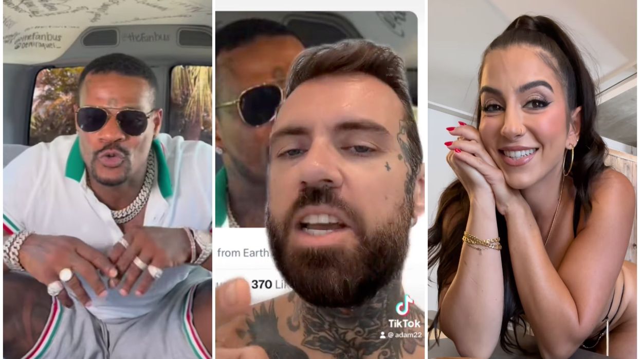Sex 22 - Adam22's 'beef' with Jason Luv explained after infamous Lena the Plug porn  scene | indy100