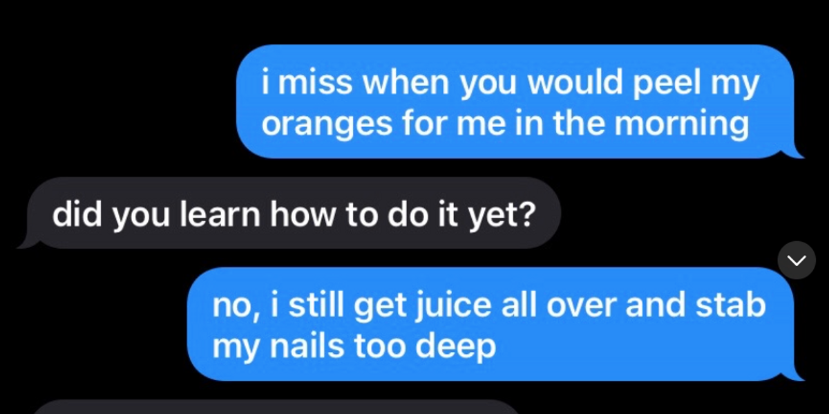 I Peeled My Orange Today Up Original Video Meaning