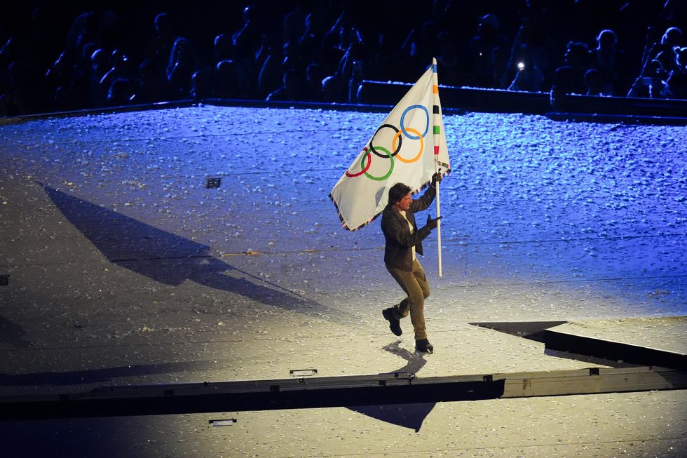 Tom Cruise 2024 Olympics Closing Ceremony Heath Koressa