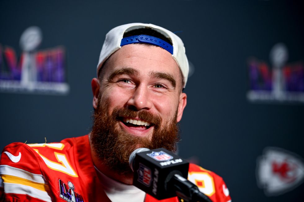 ‘That’s my girl’: Travis Kelce explains the moment he fell for Taylor Swift