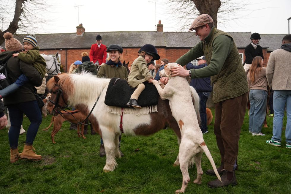 In Pictures: Crowds out in force for Boxing Day sales, swims, hunts and races