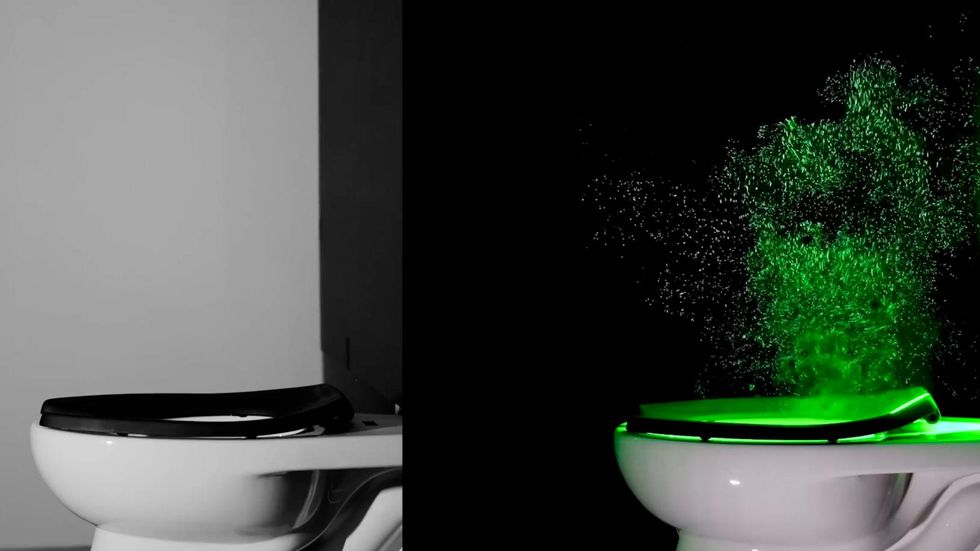 BetterLiving® Glow in the Dark Toilet Seat - Green Glow