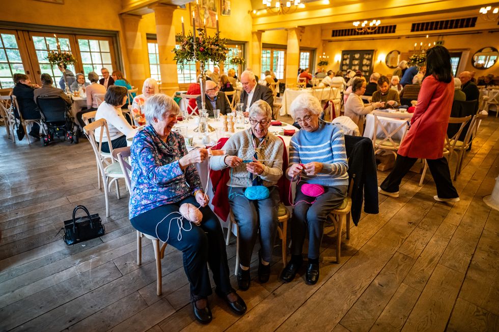 Winter Warmers get-together to combat loneliness held at King’s Highgrove estate