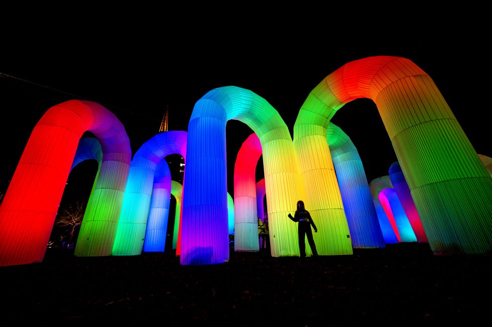 Giant inflatables and illuminated slinky among artworks lighting up Aberdeen