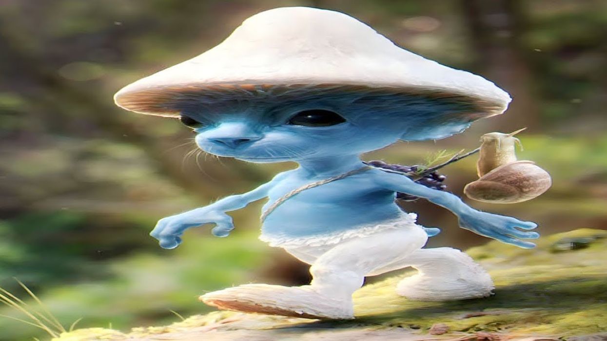 TikTok's' blue Smurf cat' meme explained | indy100
