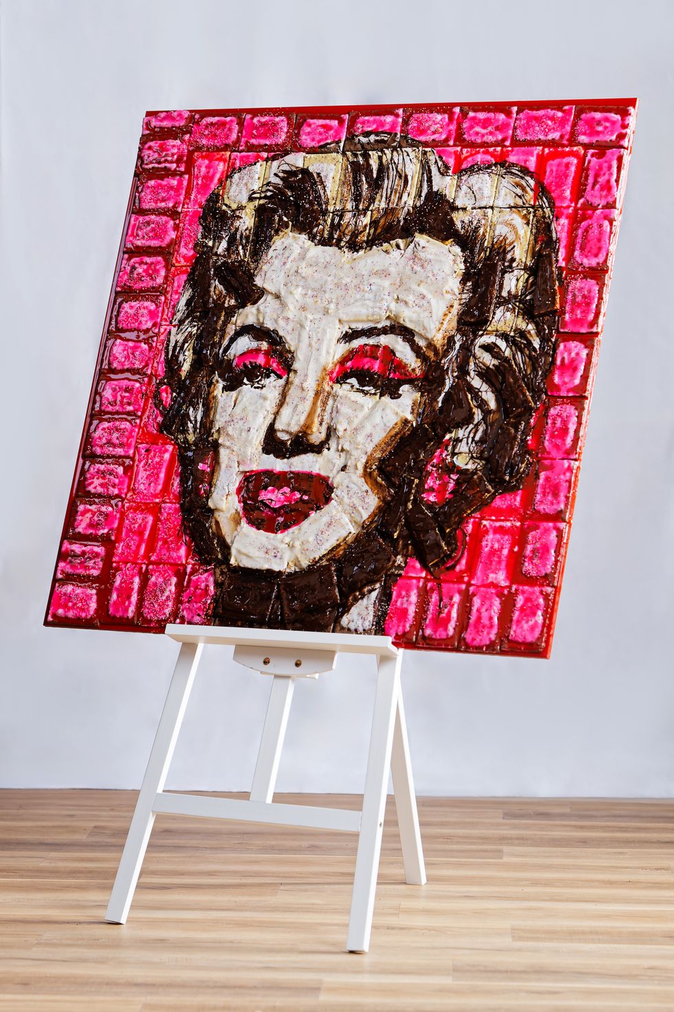 Welsh artist creates ‘playful’ Pop Tart portrait of Marilyn Monroe