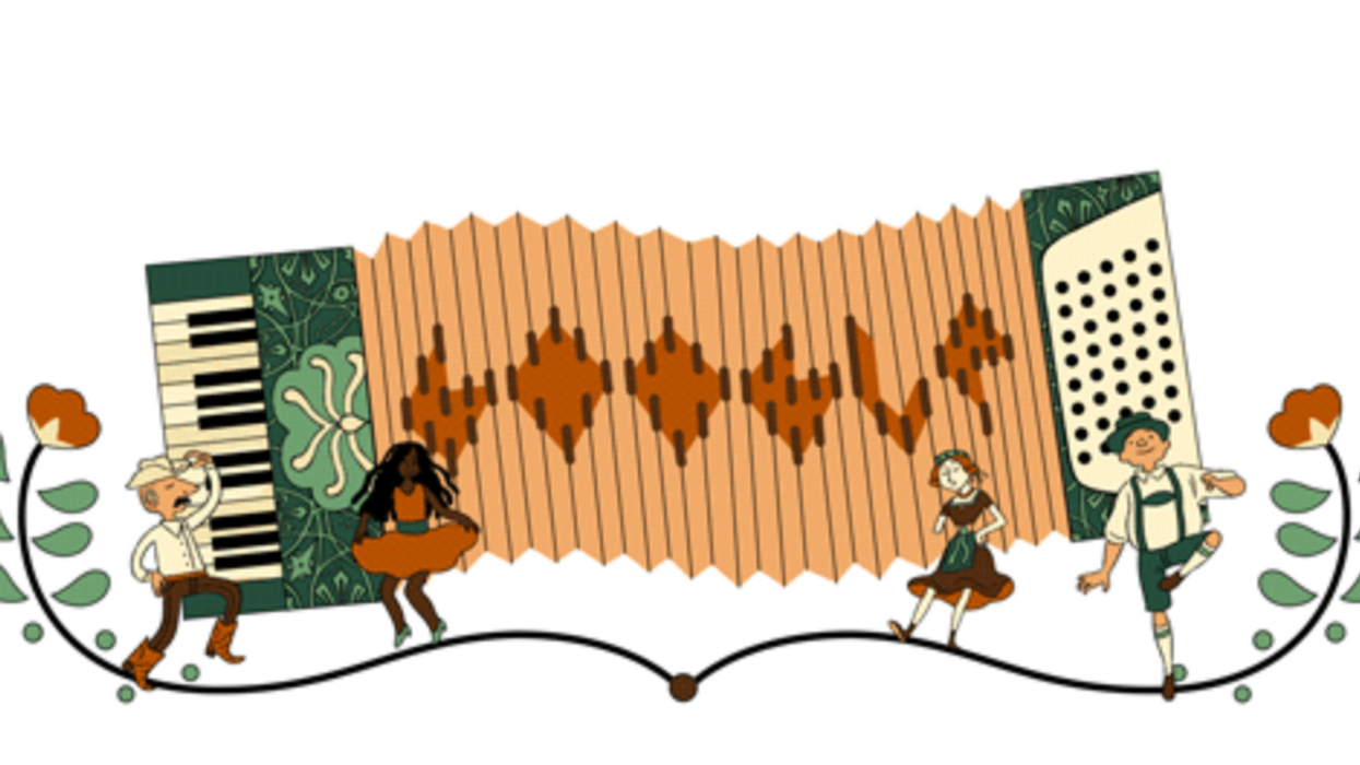 Why is today's Google Doodle about the accordion?