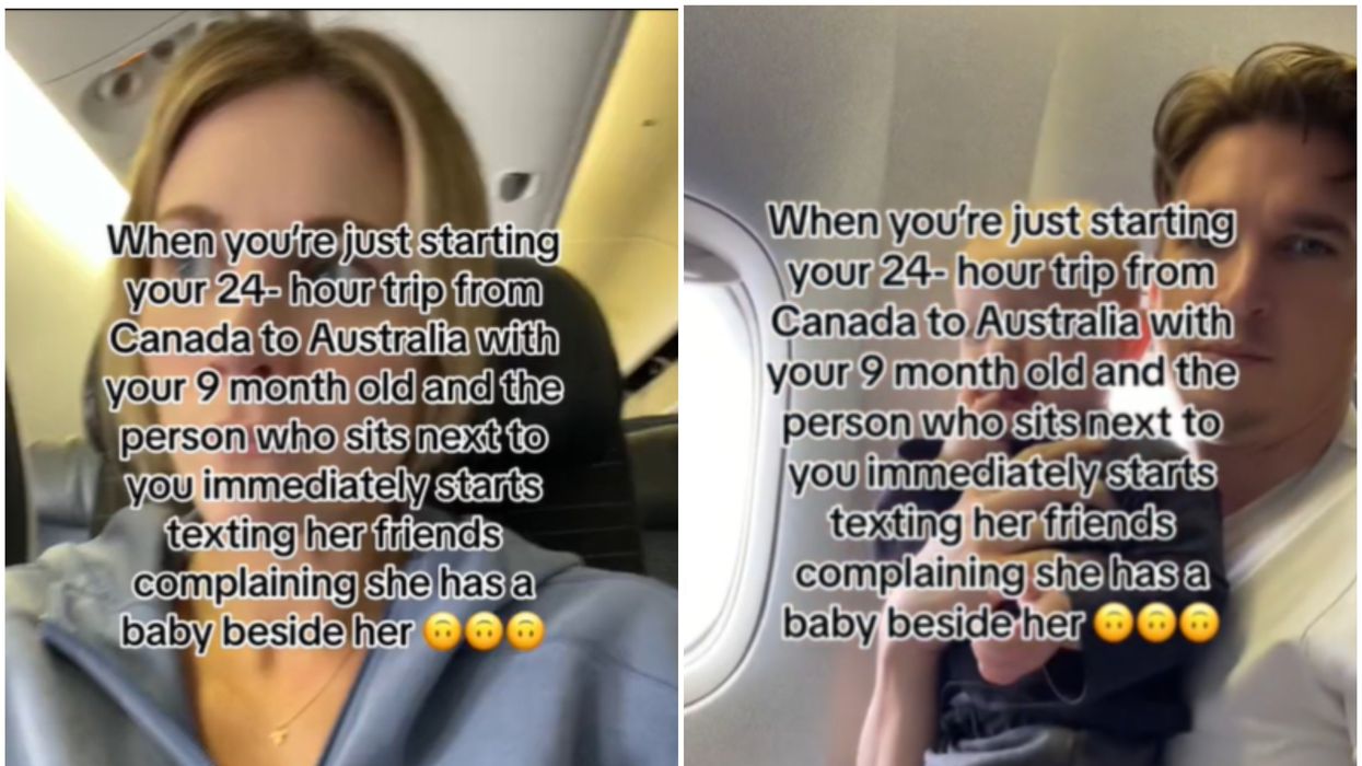 Woman with baby receives backlash after reading stranger's text during 24-hr flight