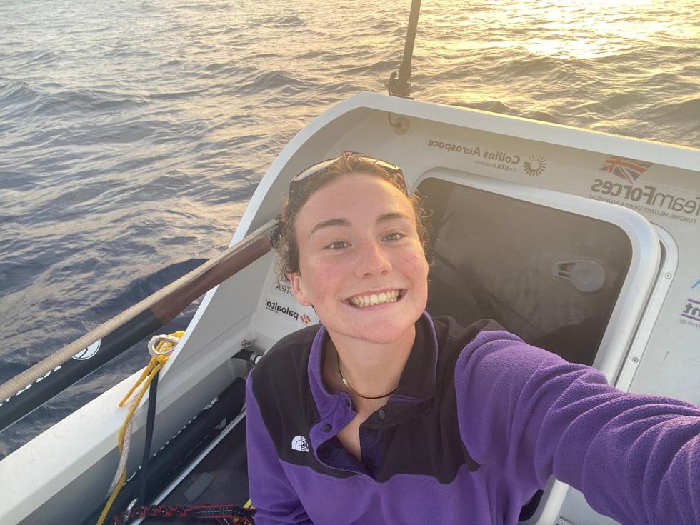 Woman rowing solo from Europe to South America feeling ‘grateful’ for journey